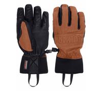 Colmar - Waterproof Leather Ski gloves - Men Gloves Marrakech Black for Men in Leather - Size M - Brown Brown M