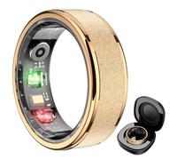 COLMI R10 Smart Ring, Smart Health Ring for Women, Features Heart Rate, Blood Oxygen, Sleep Monitoring, Pedometer, and Fitness Tracker. (Rose Gold, 8#)