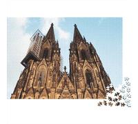 Cologne Cathedral for Adults 500 Piece Cologne Cathedral (close-up Ornate Twin SpiresChallenging Game Toys 52x38cm/1000pcs
