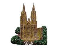 Cologne Cathedral Germany 3D fridge magnet tourist souvenir gift & collection Home & kitchen decoration magnetic sticker Cologne Cathedral Germany refrigerator magnet
