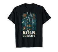 Cologne Cathedral - Köln Dom City German Landmark T-Shirt