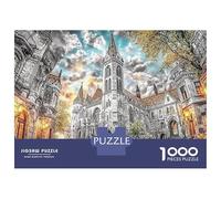 Cologne Cathedral Puzzles 1000 Pieces for Adults Puzzles for Adults City Ruins 1000 Piece Puzzle Educational GamesBeautiful Decoration Puzzle100% Recvcled Cardboard38x26cm/1000pcs
