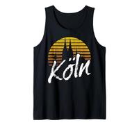 Cologne Cathedral Skyline Köln Fan Skyline Carnival Cologne Tank Top