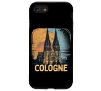Cologne Cathedral Vintage Silhouette Köln German Skyline Case for iPhone SE (2020) / 7 / 8