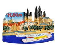 Cologne Germany Refrigerator Magnet Tourism Souvenir Fridge Decoration 3D Craft Collection