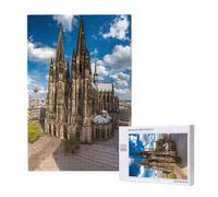 Cologne Jigsaw Puzzles for Adults 3000 Church Large Jigsaw Puzzles for Adults, Funny/Difficult/Impossible/Challenging Decompression Games, As a Birthday for Women and Men 2T-1699