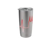 Cologne Skyline Heartbeat Germany Köln Cologne Cathedral Stainless Steel Insulated Tumbler