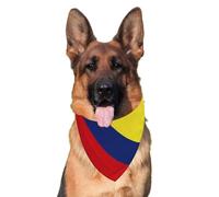Colombia Bandanas for Large and Medium Pets 21" x 21" Colombian