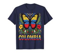 Colombia Butterfly Floral T-Shirt