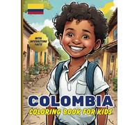 Colombia Coloring Book For Kids: With Interesting Facts