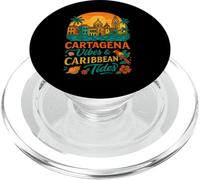Colombia Flag Cartagena Caribbean Colombian Columbia Flag PopSockets PopGrip for MagSafe