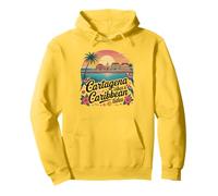 Colombia Flag Cartagena Caribbean Colombian Columbia Flag Pullover Hoodie