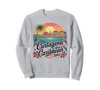Colombia Flag Cartagena Caribbean Colombian Columbia Flag Sweatshirt