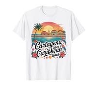 Colombia Flag Cartagena Caribbean Colombian Columbia Flag T-Shirt