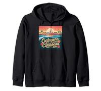 Colombia Flag Cartagena Caribbean Colombian Columbia Flag Zip Hoodie