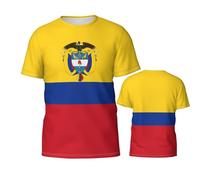 Colombia Flag Colombian 3D Printed Patriotic T Shirt Tees Tops Sport Shirts Multicolor
