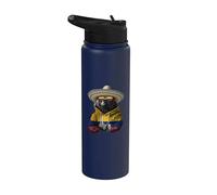 Colombia Flag Colombian Flag Colombian Roots Colombian Pride Stainless Steel Insulated Water Bottle