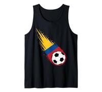 Colombia Flag Graphic Colombia Pride Heritage Tank Top