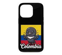Colombia Flag Kawaii Andean Condor Case for iPhone 13 Pro