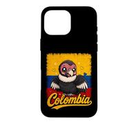 Colombia Flag Kawaii Andean Condor Case for iPhone 16 Pro Max