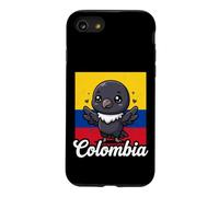 Colombia Flag Kawaii Andean Condor Case for iPhone SE (2020) / 7/8