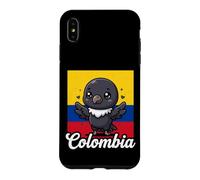Colombia Flag Kawaii Andean Condor Case for iPhone XS Max