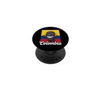 Colombia Flag Kawaii Andean Condor PopSockets Adhesive PopGrip