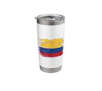 Colombia Flag Stainless Steel Insulated Tumbler