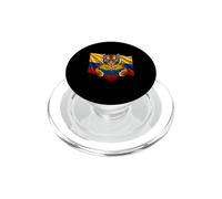 Colombia Flag Tiger Heart Colombian Pride Patriotic Heritage PopSockets PopGrip for MagSafe