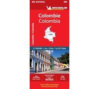 Colombia - Michelin National Map 806: Map