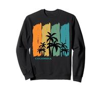 Colombia Palm Trees Rainforest Souvenir for Travel Sweatshirt