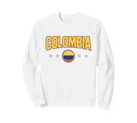 Colombia Retro World Cup Football Sweatshirt