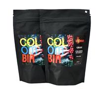 Colombia Selection single origin coffee beans, 100% arabica, friar's tunic roasting, bar blend, pack of 2 x 250 g