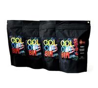 Colombia Selection single origin ground coffee for mocha, 100% arabica, friar's tunic roasting, bar blend, pack of 4 x 250 g