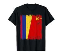Colombia Soviet Union Flag Colombian CCCP Heritage T-Shirt