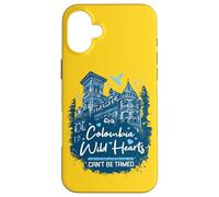 Colombia Wild Hearts Can't Be Tamed Quote Colombia Country Case for iPhone 16 Plus
