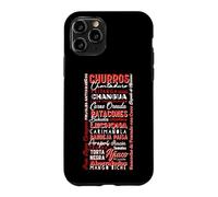 Colombian Foods Typography Design Iconic Traditional Dishes Case for iPhone 11 Pro