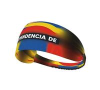 Colombian Independence Day Printing Double-Sided,Unisex Elastic Sports Headband,Ideal As A Gift For Sports-Loving Friends,Family