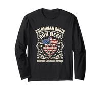 Colombian Roots Run Deep American Heritage Long Sleeve T-Shirt