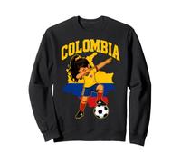 Colombian Woman Dabbing Colombia Sweatshirt