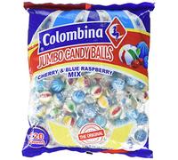 Colombina Colombina Jumbo Mint Balls Blue Raspberry & Cherry, Bag of 120(Pack of 1)