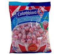 Colombina Jumbo Mint Balls (120 Pieces)