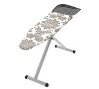 Colombo Avantgard Plus Ironing Board 130 x 44 cm with Boiler Door | Folding Ironing Board Adjustable Height Max 95 cm | Ironing Board Cover in Organic Cotton | Made in Italy