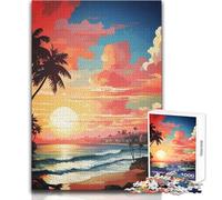 Colombo Oil Painting Hard Jigsaw Puzzle for Adults 1000 Pieces Educational Mind Challenge Game Unique Gift with Sentimental Value Size 38x52cm