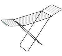 Colombo Wing Clothes Airer, Alloy Steel, Black, 18 metri