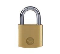 Colombus Yale Yale 30mm Brass Padlock With Double Locking For Ultimate Security