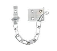Yale V-WS6-SC TS003 Door Chain, 13.5 cm (5.25 inch) chain length, Satin Chrome Finish, High Security, Visi Packed, suitable for PVCu and Wooden doors