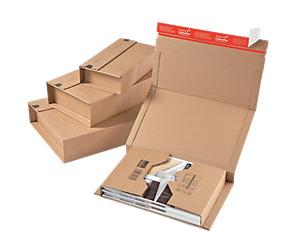 ColomPac Book Mailer Cardboard 300 (W) x 100 (D) x 430 (H) mm Brown Pack of 20