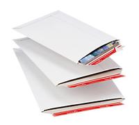 ColomPac Carboard Envelopes Peel and Seal 375 (W) x 295 (D) x 30 (H) mm White Pack of 20