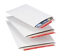 ColomPac Carboard Envelopes Peel and Seal White 455 (W) x 30 (H) mm Plain 425 gsm Pack of 20